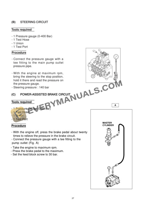 Manitou MXT 840 With Kirloskar Engine Repair Manual 53109857EN-5