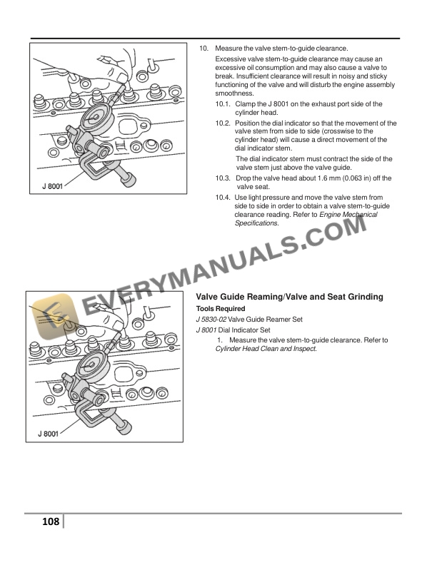 Manitou PSL 4X Engine Repair Manual 647734EN-4