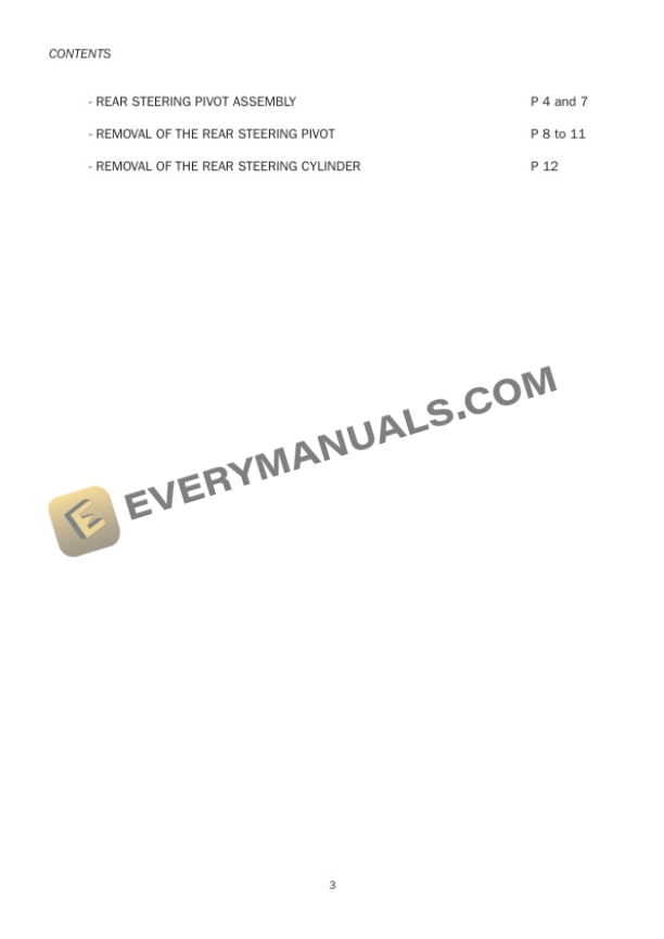 Manitou SLT 415 Repair Manual 547843EN-3