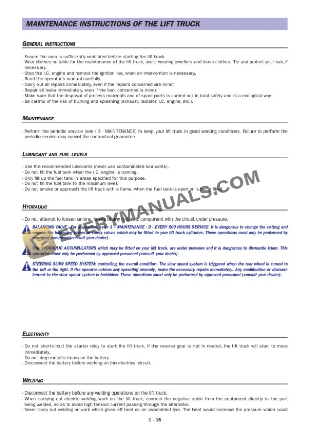 Manitou SLT 415 S2-E2, SLT 415 B S2-E2, SLT 420 B S1-E2 Operator Manual 547911EN-2