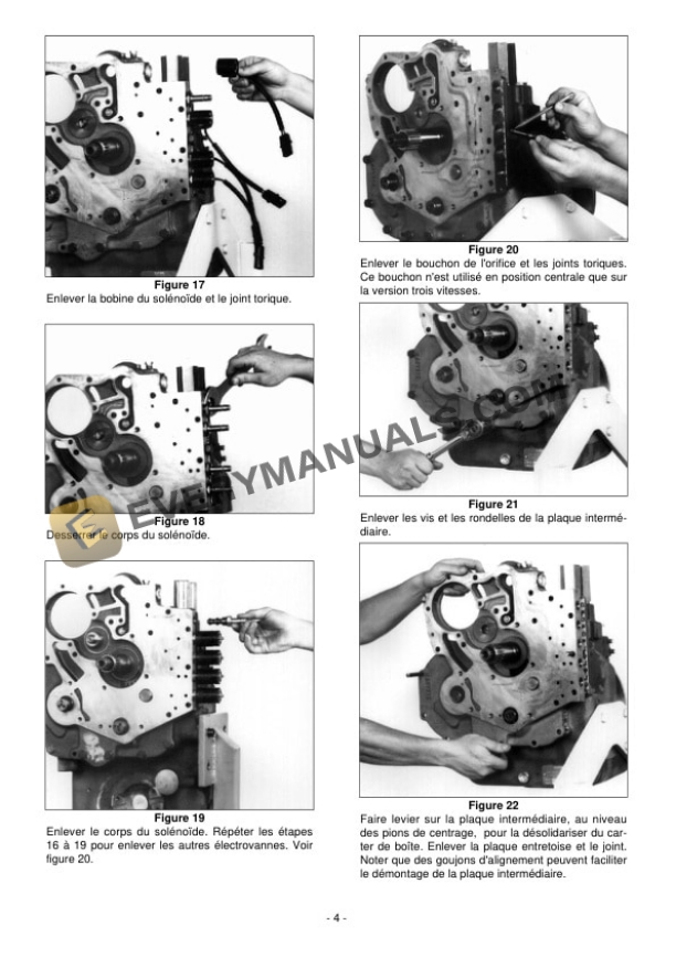 Manitou T12000 Gear Box Repair Manual 647019 FR-2