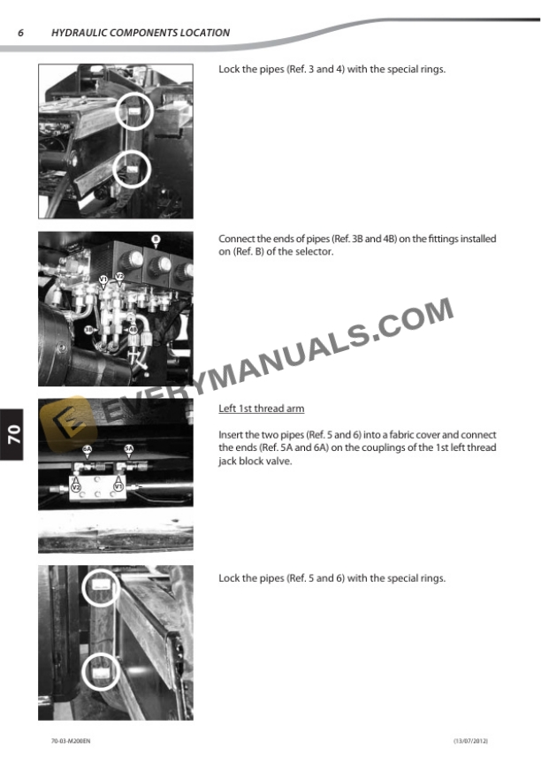 Manitou TH 63 Type Handler Repair Manual 647162EN-4
