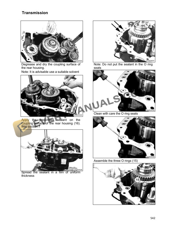 Manitou TLB 844 S, TLB 844, TLB 818 S, TLB 818, TLB 740 Service Manual 18T0018-3