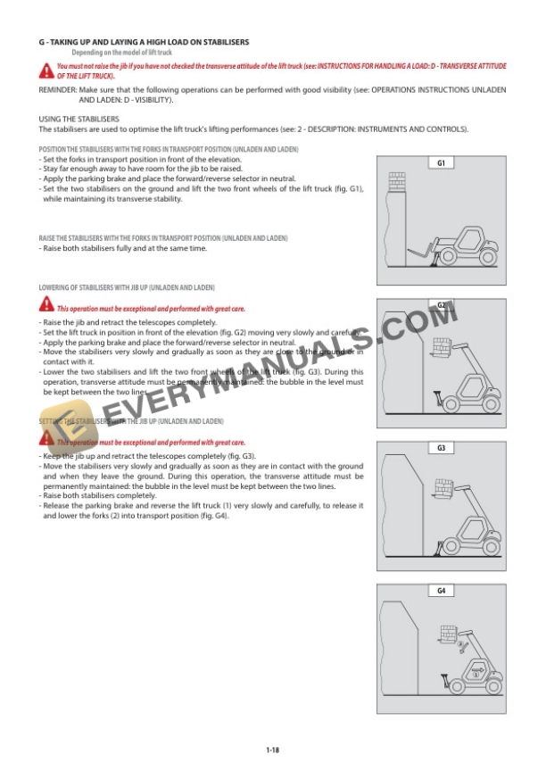 Manitou TMT 55 ES T4, TMT 52 LP T4 Operator Manual 647643EN 4 Manitou TMT 55 ES T4, TMT 52 LP T4 Operator Manual 647643EN-2
