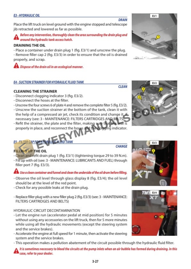 Manitou TMT 55 ES T4, TMT 52 LP T4 Operator Manual 647643EN 7 Manitou TMT 55 ES T4, TMT 52 LP T4 Operator Manual 647643EN-5