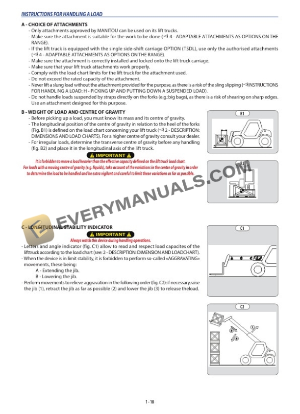 Manitou TMT 55 HT T4 S2, TMT 55 XT T4 S2 Operator Manual 647788 US 4 Manitou TMT 55 HT T4 S2, TMT 55 XT T4 S2 Operator Manual 647788 US-2