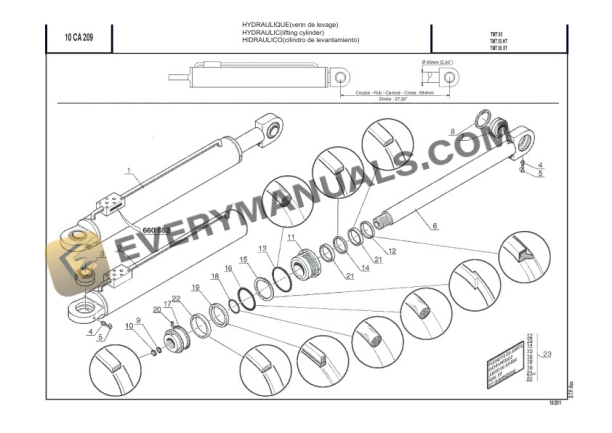 Manitou TMT 55 HT XT T3 Parts Manual 51900011 5 Manitou TMT 55 HT XT T3 Parts Manual 51900011 - Image 3