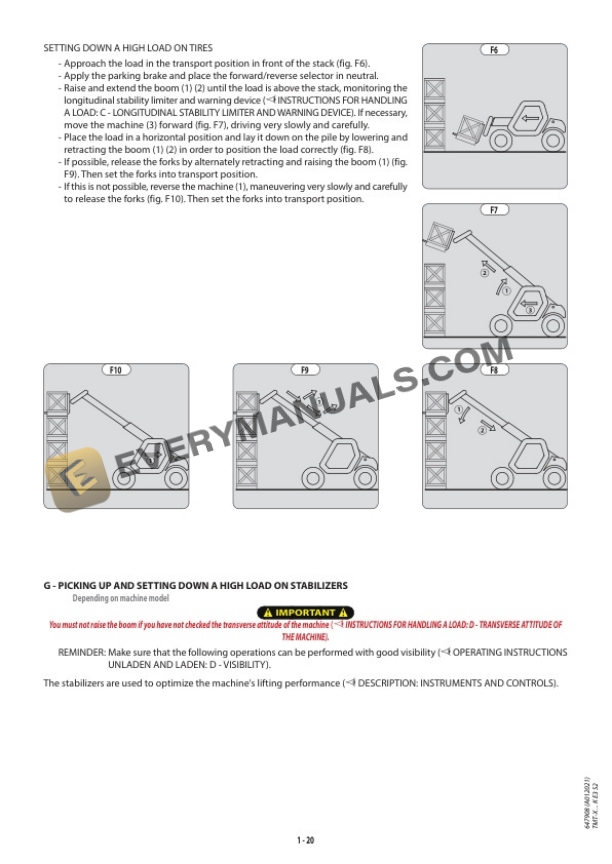 Manitou TMT-X 25 S K E3 S2, TMT-X 25 S 4W K E3 S2 Operator Manual 647908EN-USM2A012021 4 Manitou TMT-X 25 S K E3 S2, TMT-X 25 S 4W K E3 S2 Operator Manual 647908EN-USM2A012021 - Image 2