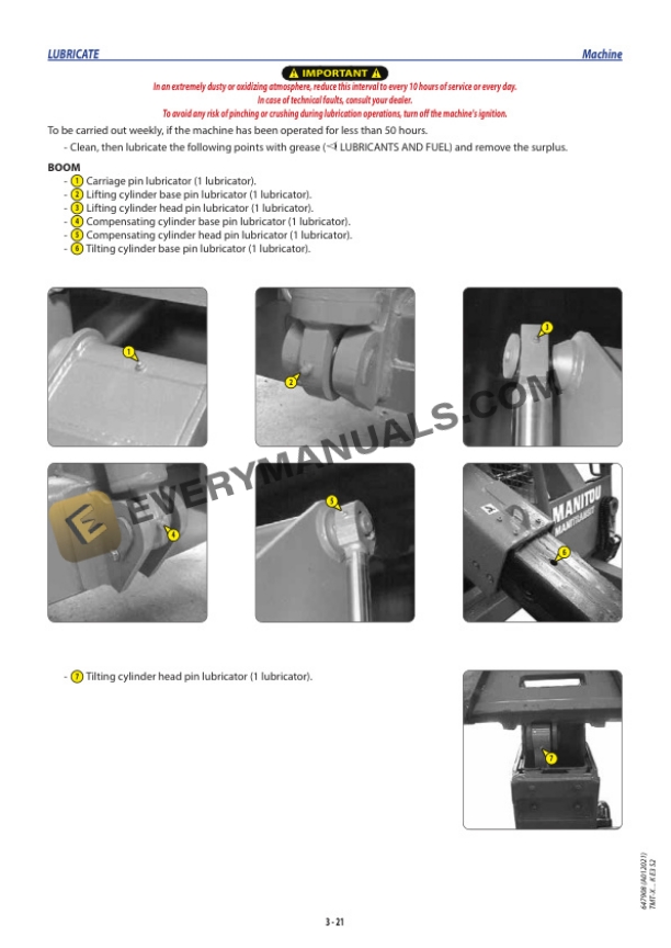 Manitou TMT-X 25 S K E3 S2, TMT-X 25 S 4W K E3 S2 Operator Manual 647908EN-USM2A012021 7 Manitou TMT-X 25 S K E3 S2, TMT-X 25 S 4W K E3 S2 Operator Manual 647908EN-USM2A012021 - Image 5