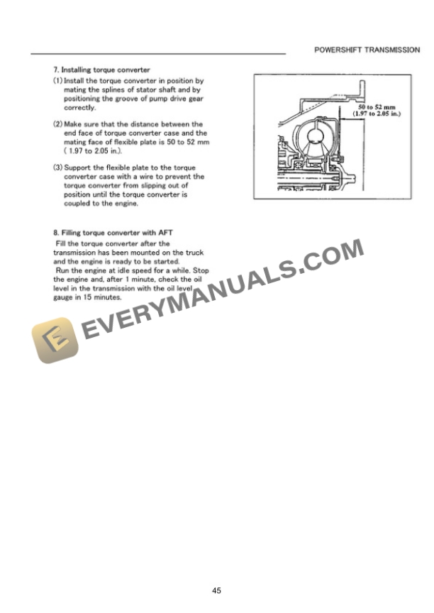 Manitou Transmission Y43160X, Reduction Y48130X, Y48140X, Y48150X Repair Manual 647119EN-3