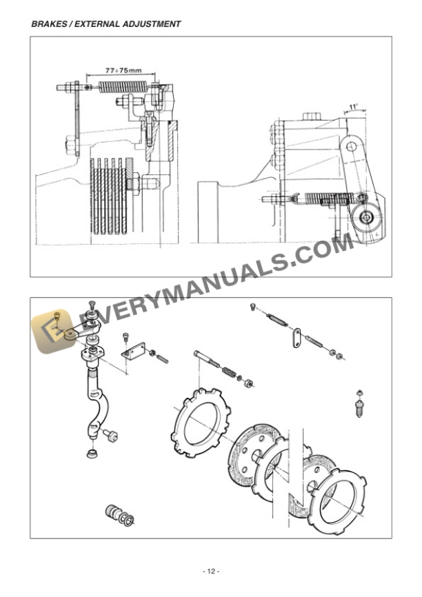 Manitou Type 172-177-272-277-279 Axle Assembly Repair Manual 647070EN-2
