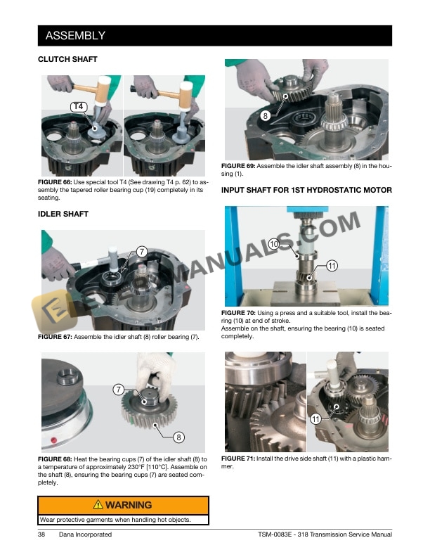 Manitou Type 318 Dana Gearbox Repair Manual 647526EN 6 Manitou Type 318 Dana Gearbox Repair Manual 647526EN - Image 4