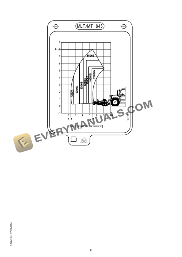 Manitou TYRE HANDLER TH 49 Operator Manual 648821EN 5 Manitou TYRE HANDLER TH 49 Operator Manual 648821EN-3