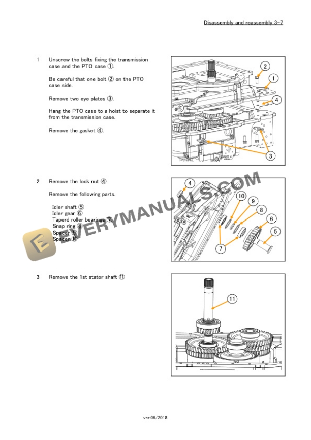 Manitou XBN458-130000-G01(12V), XBN458-130000-G02(24V) Repair Manual 52737717EN-3