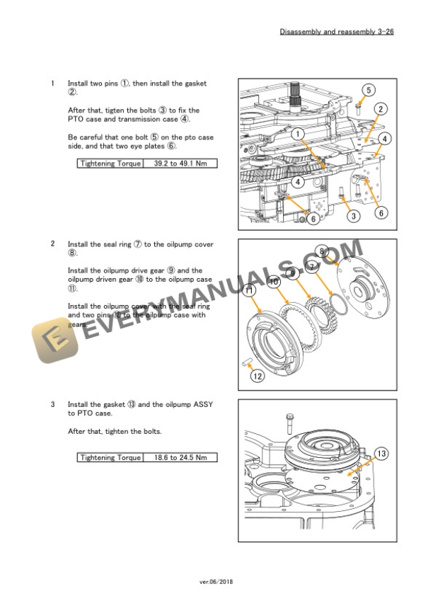 Manitou XBN458-130000-G01(12V), XBN458-130000-G02(24V) Repair Manual 52737717EN-5