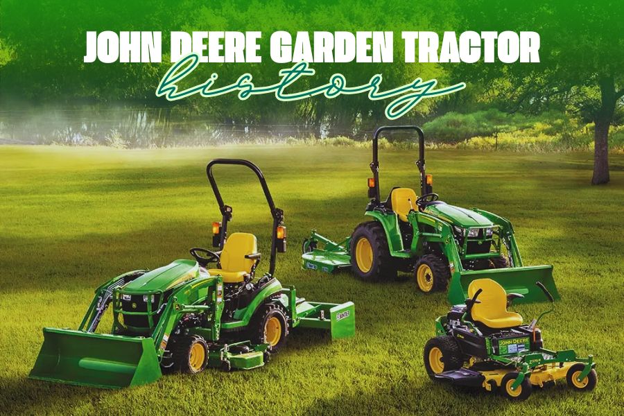 John Deere garden tractor history