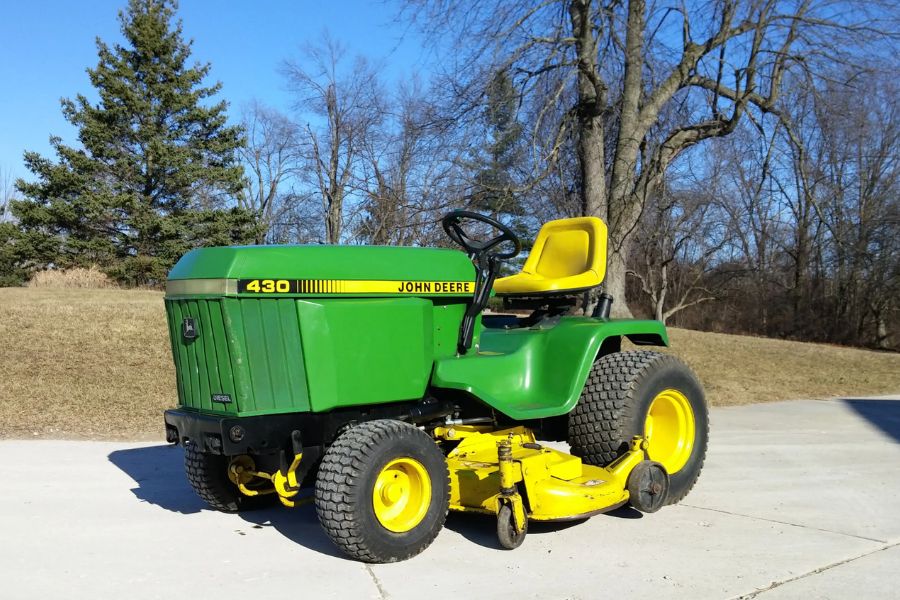 John Deere Garden Tractor History: 60+ Years of Innovation 4 John Deere model 430 tractor