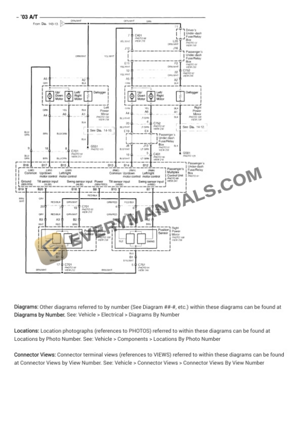Acura 3.2CL 2003 Electrical Diagrams V6-3.2L SOHC-4