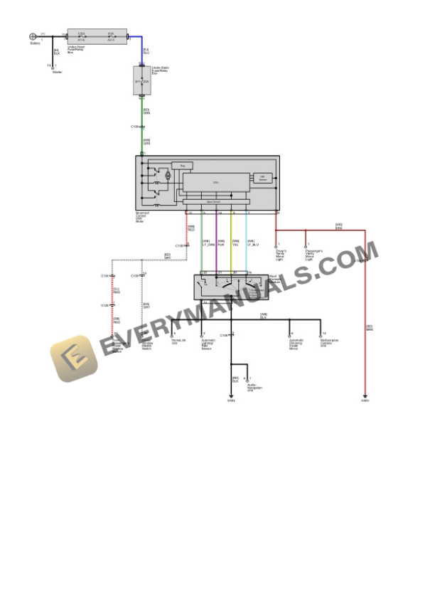 Acura ILX 2018 Electrical Diagrams L4-2.4L (K24V7)-4