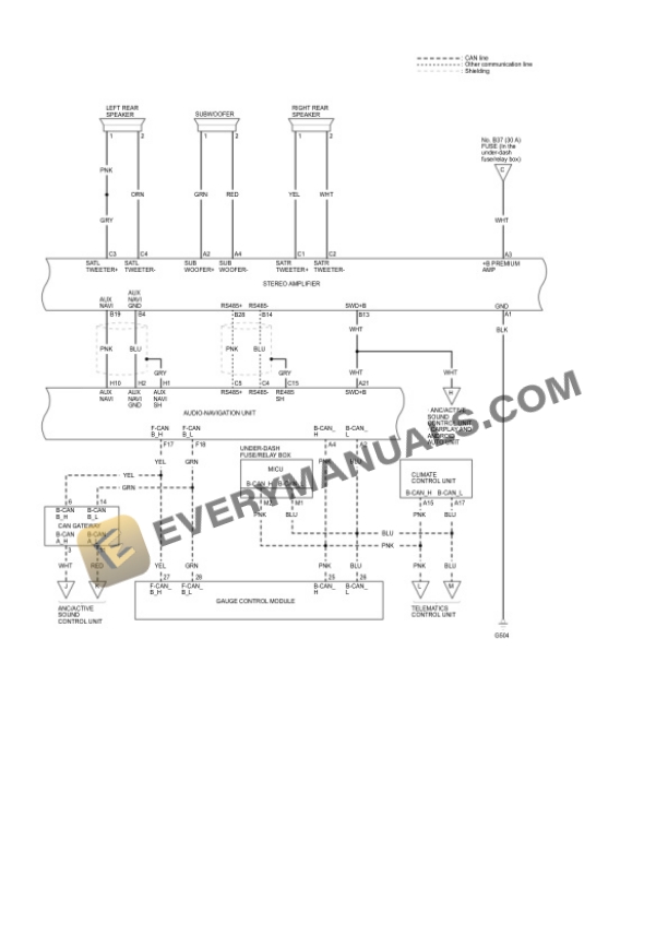 Acura ILX 2021 Electrical Diagrams L4-2.4L (K24V7) 4 Acura ILX 2021 Electrical Diagrams L4-2.4L (K24V7) - Image 2