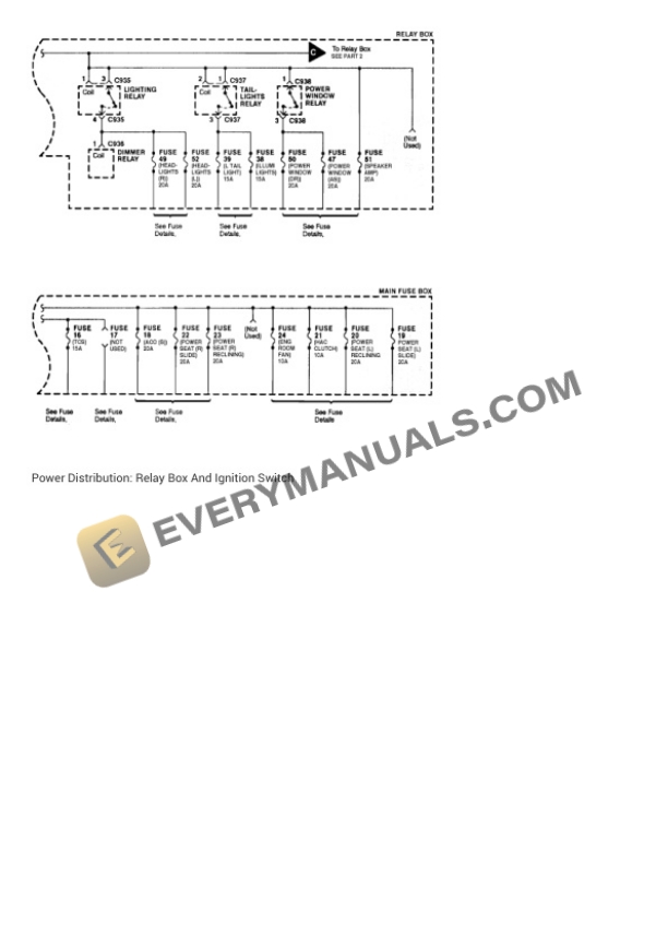 Acura NSX 1991 Electrical Diagrams V6-3.0L DOHC 7 Acura NSX 1991 Electrical Diagrams V6-3.0L DOHC - Image 5