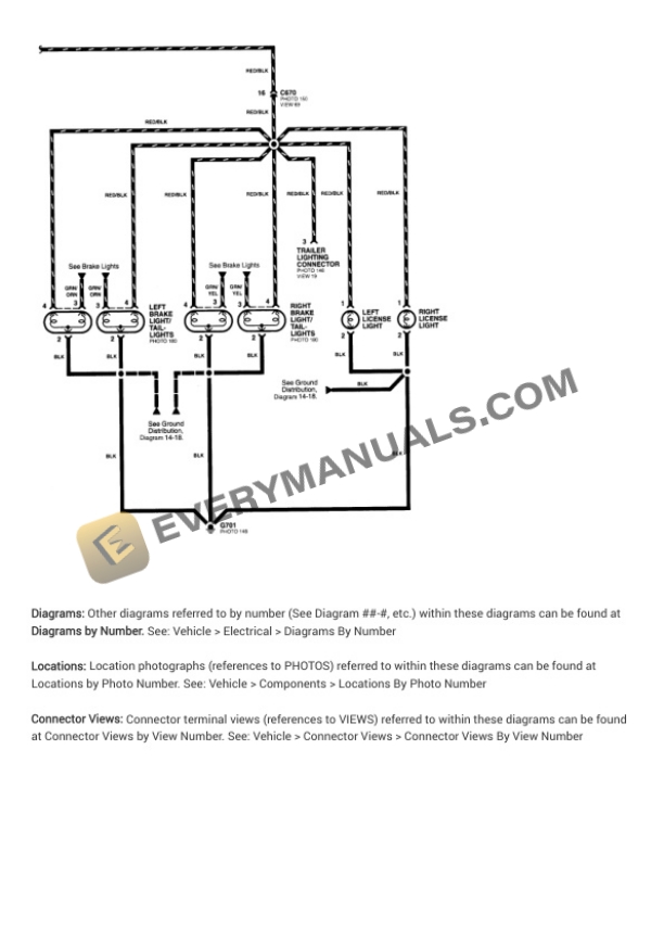 Acura RL 1999 Electrical Diagrams V6-3474cc 3.5L-4