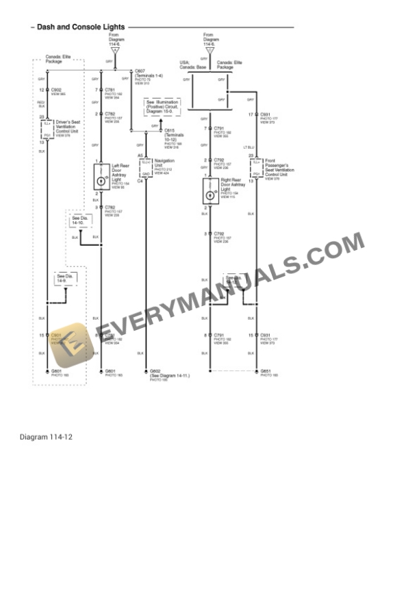 Acura RL 2007 Electrical Diagrams V6-3.5L-4