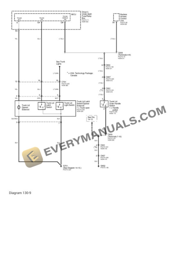 Acura RL 2008 Electrical Diagrams V6-3.5L-5