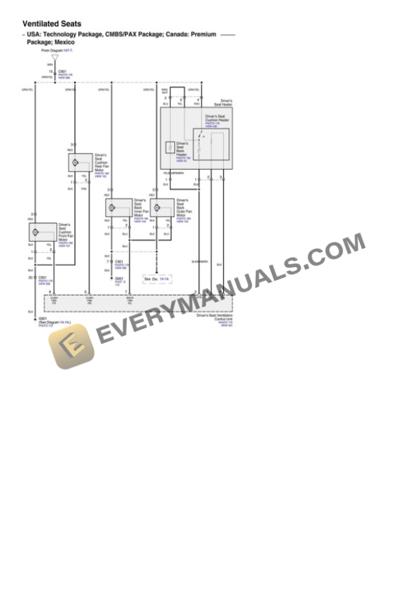 Acura RL 2010 Electrical Diagrams V6-3.7L-2