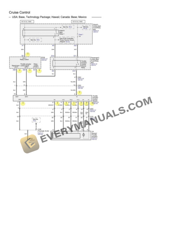 Acura RL 2010 Electrical Diagrams V6-3.7L-4