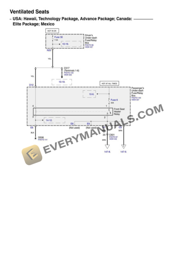 Acura RL 2011 Electrical Diagrams V6-3.7L-2