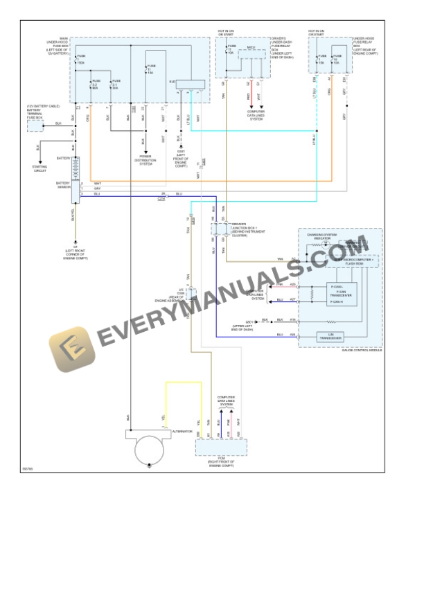 Acura RLX FWD 2018 Electrical Diagrams V6-3.5L (J35Y4) 4 Acura RLX FWD 2018 Electrical Diagrams V6-3.5L (J35Y4) - Image 2