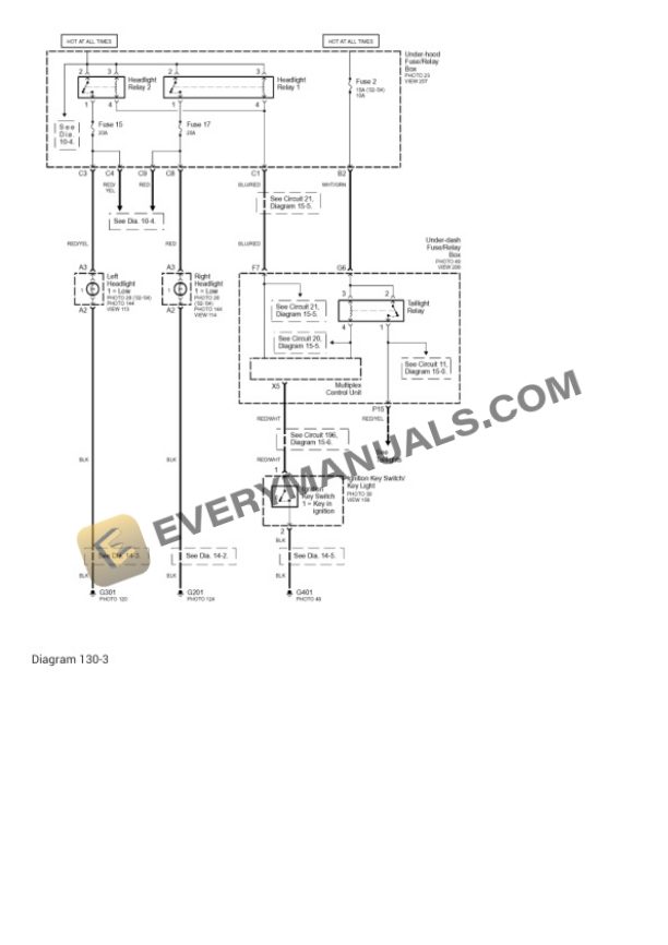 Acura RSX 2006 Electrical Diagrams L4-2.0L-2
