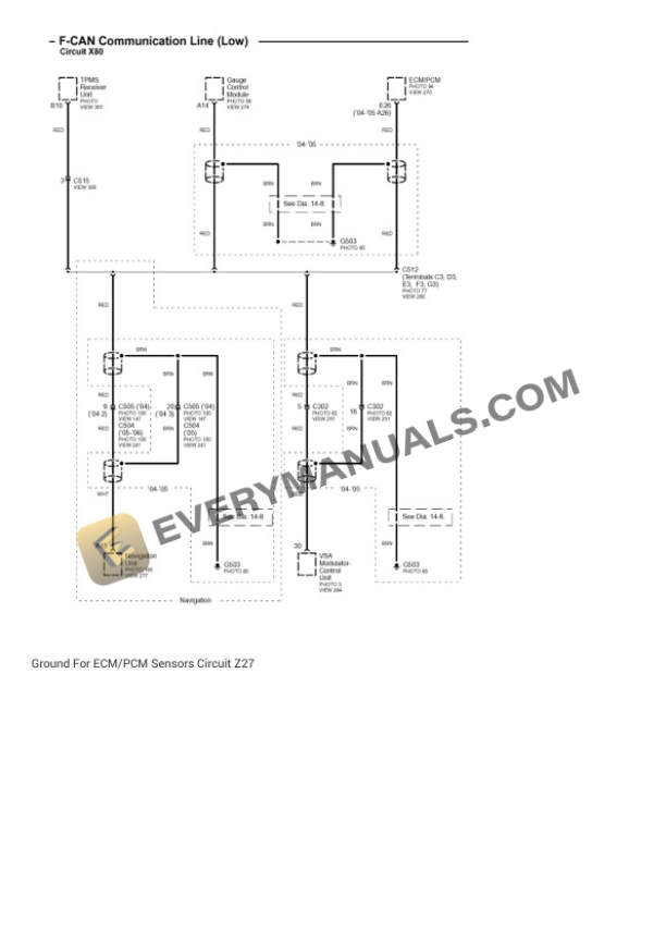 Acura TL 2004 Electrical Diagrams V6-3.2L-2