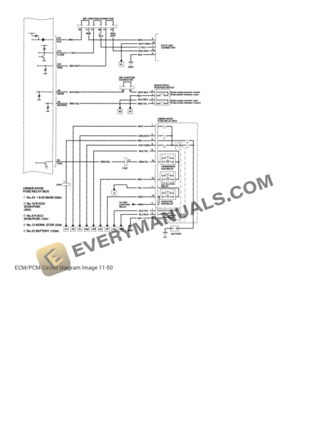 Acura TL 2004 Electrical Diagrams V6-3.2L-3