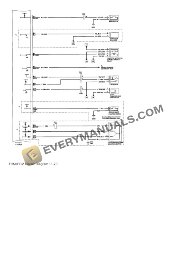 Acura TL 2005 Electrical Diagrams V6-3.2L-3