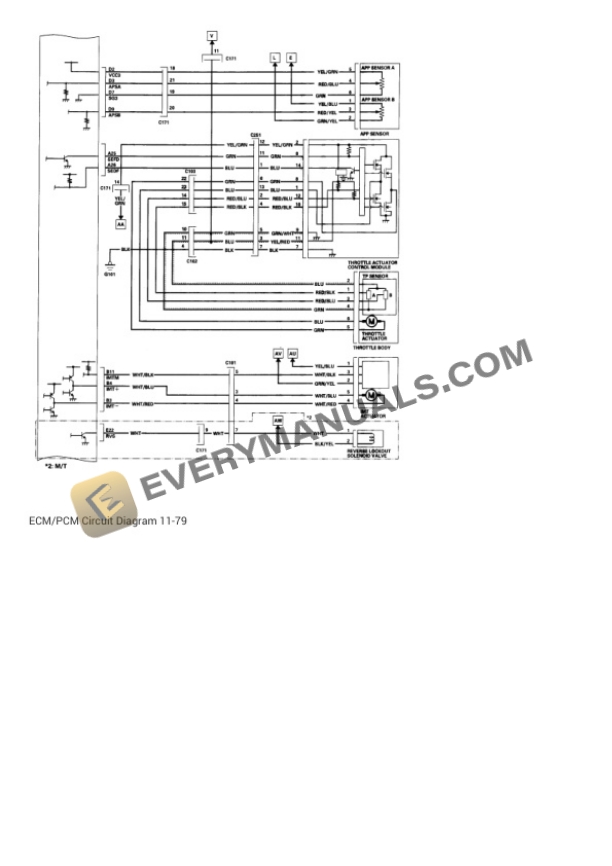 Acura TL 2006 Electrical Diagrams V6-3.2L-3