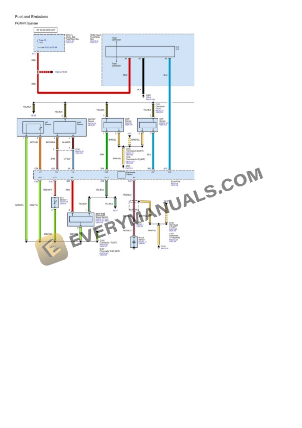 Acura TL AWD 2009 Electrical Diagrams V6-3.7L-4