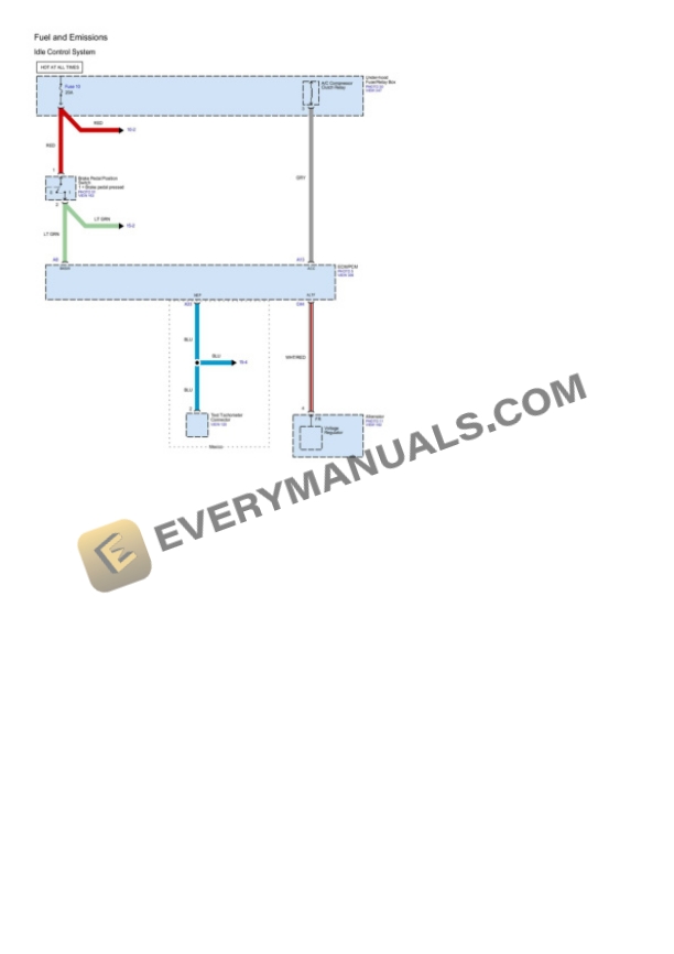 Acura TL AWD 2010 Electrical Diagrams V6-3.7L-4
