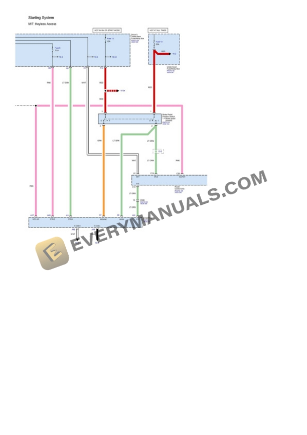 Acura TL FWD 2011 Electrical Diagrams V6-3.5L-3