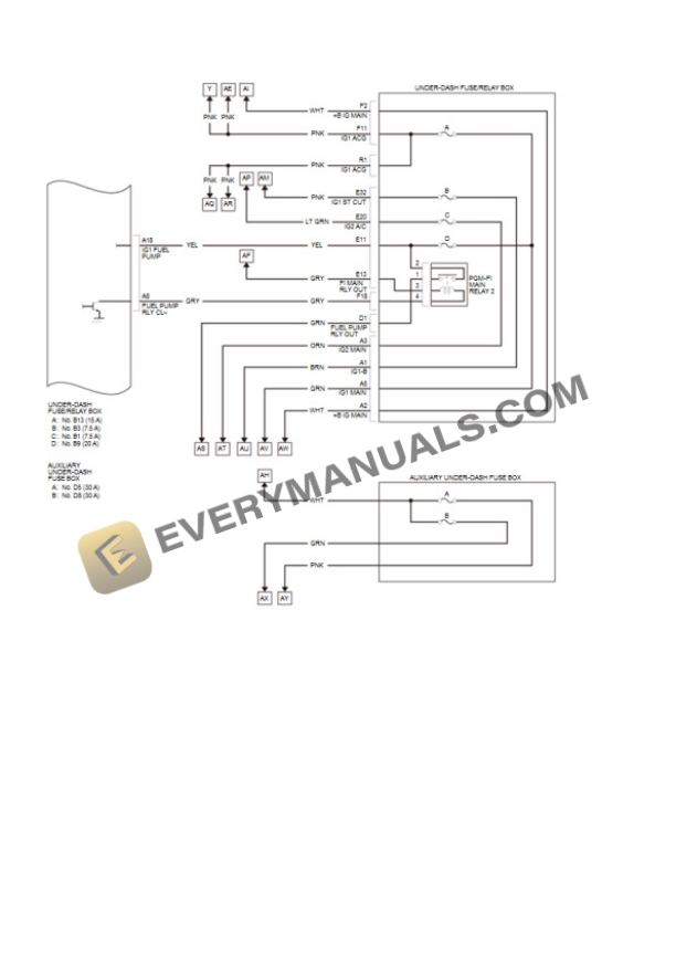 Acura TLX FWD 2017 Electrical Diagrams V6-3.5L (J35Y6) 6 Acura TLX FWD 2017 Electrical Diagrams V6-3.5L (J35Y6) - Image 4