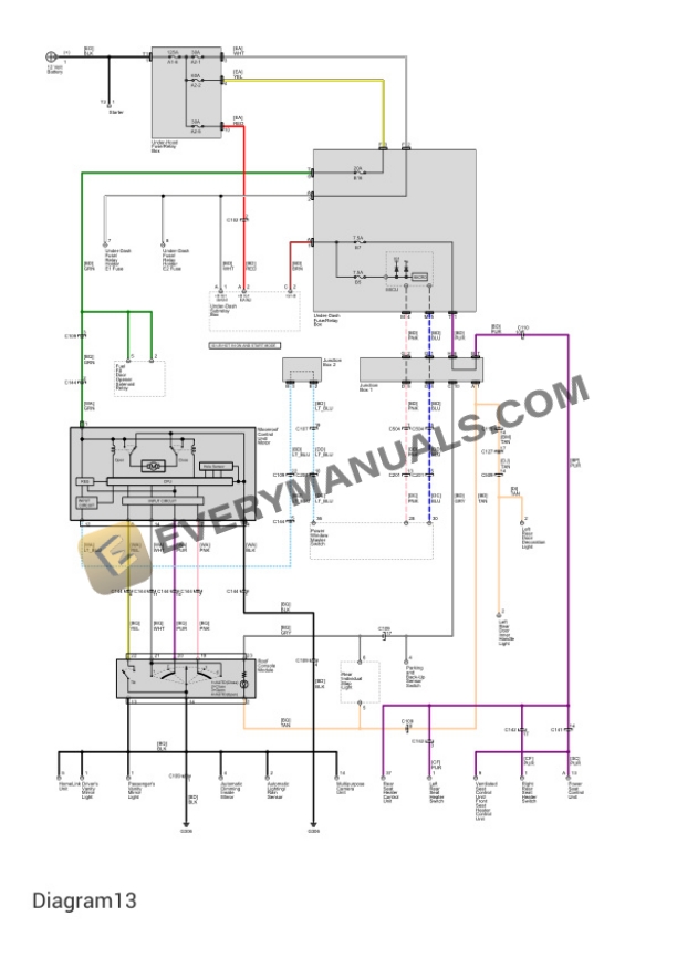 Acura TLX FWD 2020 Electrical Diagrams L4-2.4L (K24W7)-4
