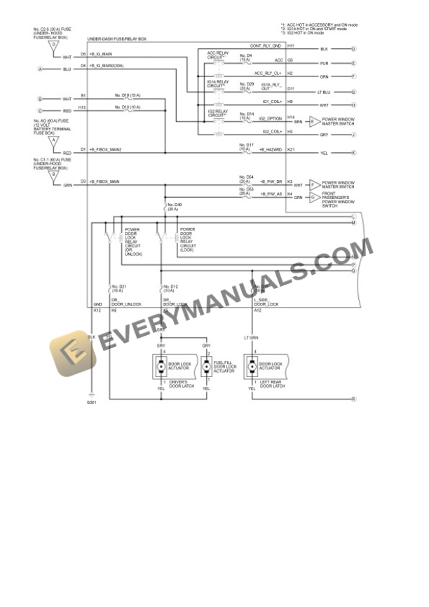 Acura TLX Type S AWD 2023 Electrical Diagrams V6-3.0L Turbo (J30AC)-4