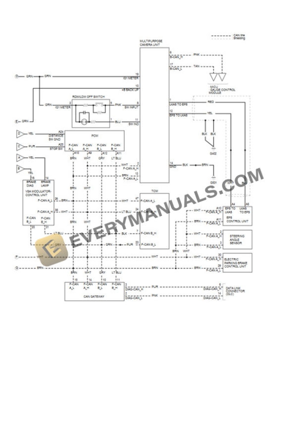 Acura Truck MDX AWD 2017 Electrical Diagrams V6-3.5L (J35Y5) 6 Acura Truck MDX AWD 2017 Electrical Diagrams V6-3.5L (J35Y5) - Image 4