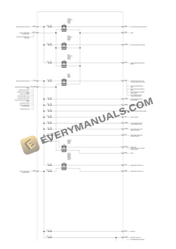 Acura Truck MDX AWD 2017 Electrical Diagrams V6-3.5L (J35Y5) 7 Acura Truck MDX AWD 2017 Electrical Diagrams V6-3.5L (J35Y5) - Image 5