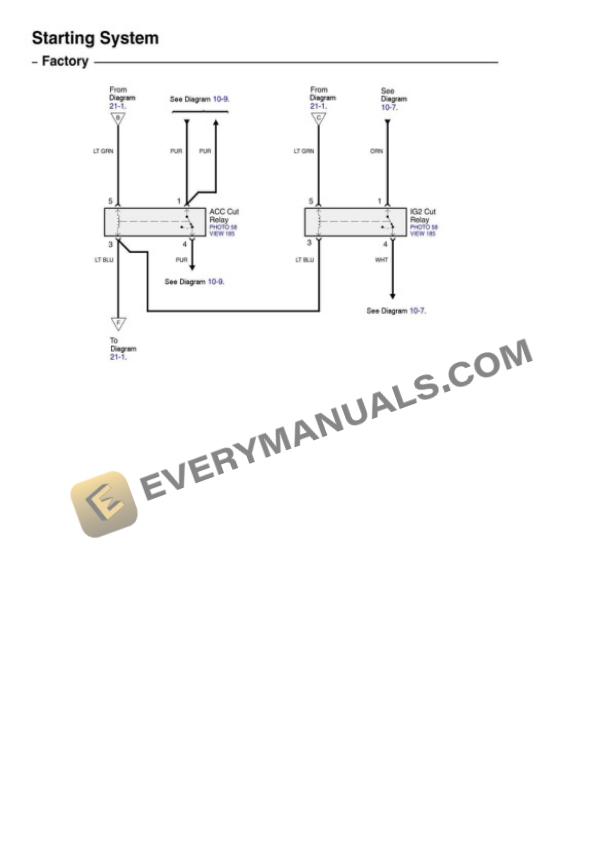 Acura Truck RDX AWD 2010 Electrical Diagrams L4-2.3L Turbo 5 Acura Truck RDX AWD 2010 Electrical Diagrams L4-2.3L Turbo - Image 3