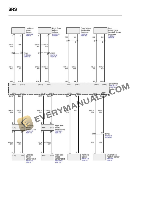Acura Truck RDX AWD 2010 Electrical Diagrams L4-2.3L Turbo 7 Acura Truck RDX AWD 2010 Electrical Diagrams L4-2.3L Turbo - Image 5