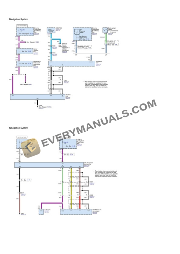 Acura TSX 2010 Electrical Diagrams L4-2.4L-3