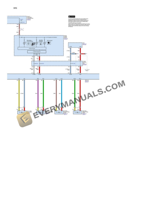 Acura TSX Sedan 2012 Electrical Diagrams V6-3.5L-5