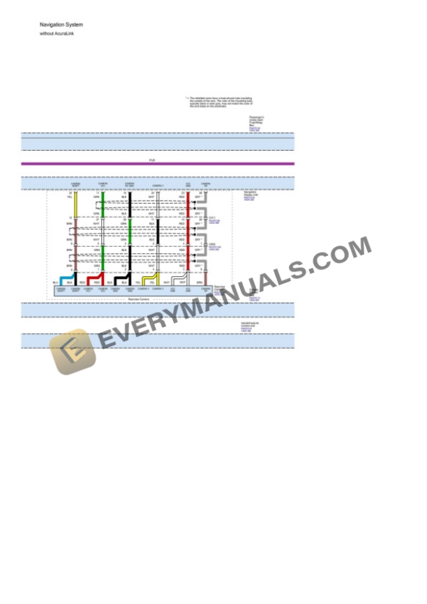 Acura TSX Sedan 2013 Electrical Diagrams V6-3.5L (J35Z6)-3